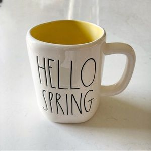 Rae Dunn HELLO SPRING Coffee Tea Mug Cup